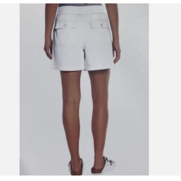 ORVIS Women's Pull on Shorts With Pockets, White - Picture 5 of 5